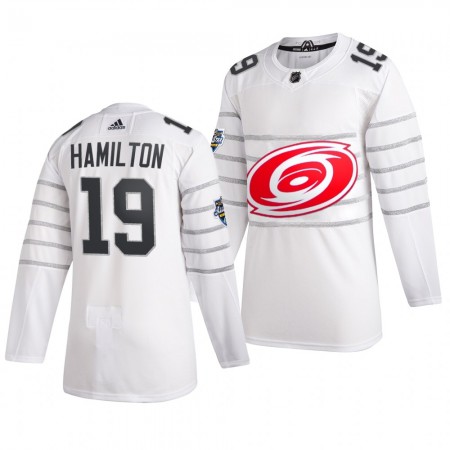 Carolina Hurricanes Dougie Hamilton 19 Wit Adidas 2020 NHL All-Star Authentic Shirt - Mannen